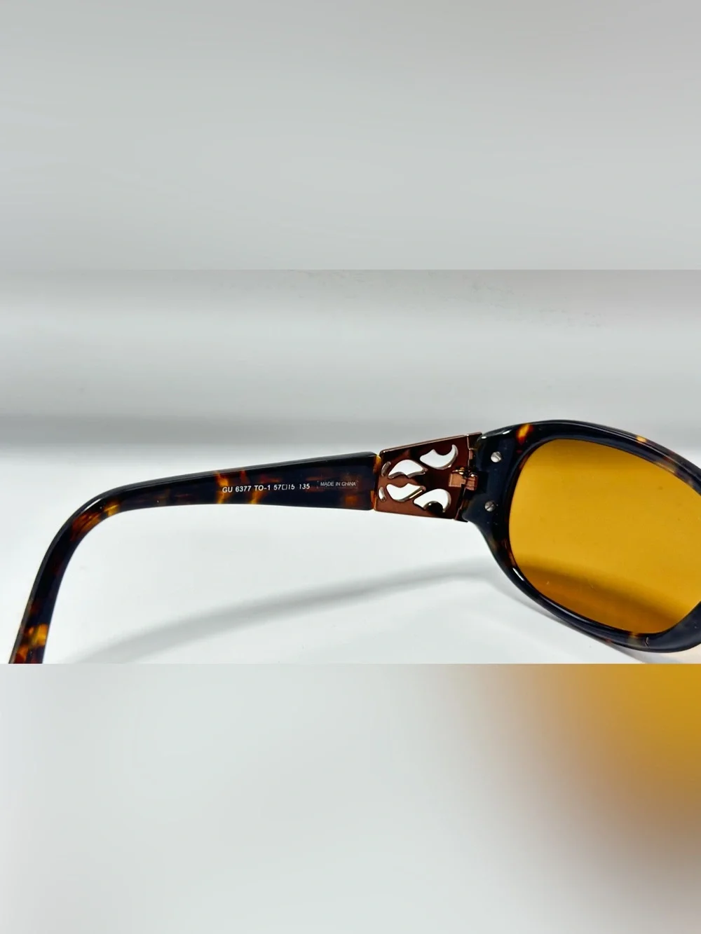 Guess GU6377 Tortoise Oval Sunglasses Frames Only
